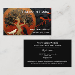 The Tree Between Worlds | Tree of Life R&B Business Card