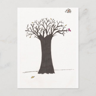 The Tree In Fall Postcard