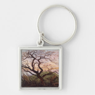The Tree of Crows, 1822 Keychain