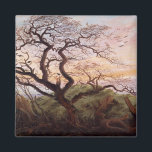 The Tree of Crows, 1822 Magnet<br><div class="desc">The Tree of Crows,  1822 | by Caspar David Friedrich | Art Location: Louvre,  Paris,  France | German Artist | Image Collection Number: XIR15999</div>