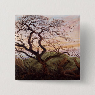 The Tree of Crows, 1822 Pinback Button