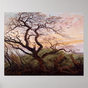 The Tree of Crows, 1822 Poster