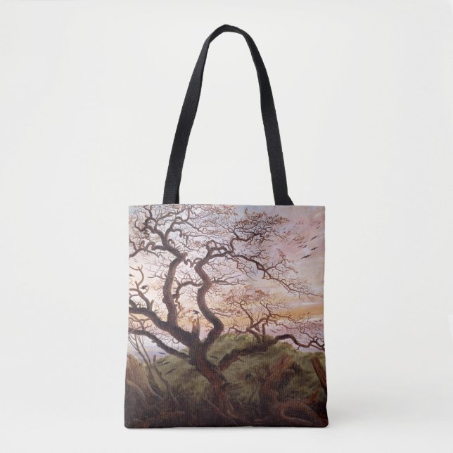 The Tree of Crows, 1822 Tote Bag (Front)