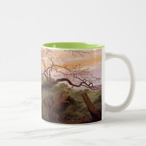 The Tree of Crows 1822 Two_Tone Coffee Mug