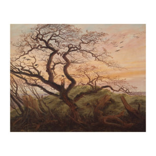 The Tree of Crows, 1822 Wood Wall Decor