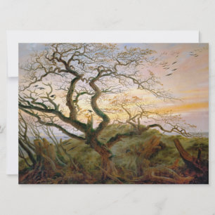 The Tree of Crows (by Caspar David Friedrich) Card