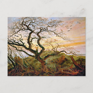 The Tree of Crows by Caspar David Friedrich Postcard