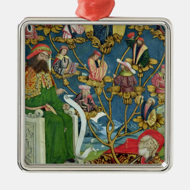 The Tree of Jesse, from the Dome Altar, 1499 Metal Ornament (Front)
