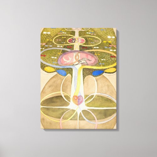 The Tree of Knowledge by Hilma af Klint Canvas Print