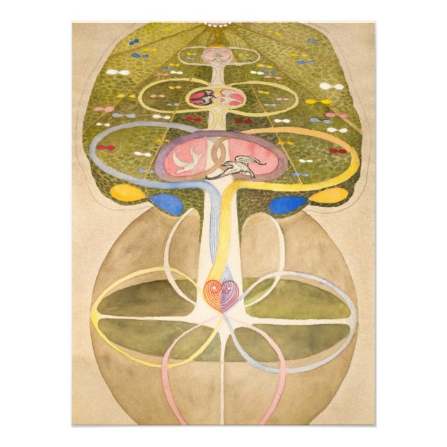 The Tree of Knowledge by Hilma af Klint Photo Print (Front)