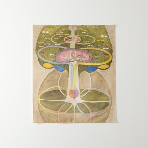 The Tree of Knowledge by Hilma af Klint Tapestry