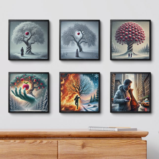 The Tree of Knowledge Full Series Peel And Stick Photo Tile (Dresser)