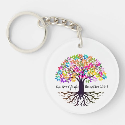 The Tree Of Life Acrylic Double_Sided Keychain