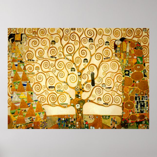  The Tree of Life by Gustav Klimt Poster (Front)