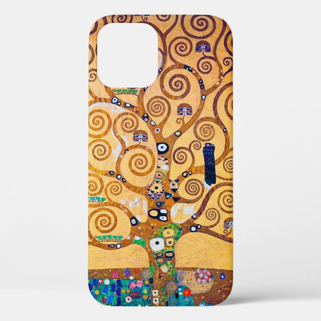 The Tree of Life (detail), Klimt Case-Mate iPhone Case (Back)
