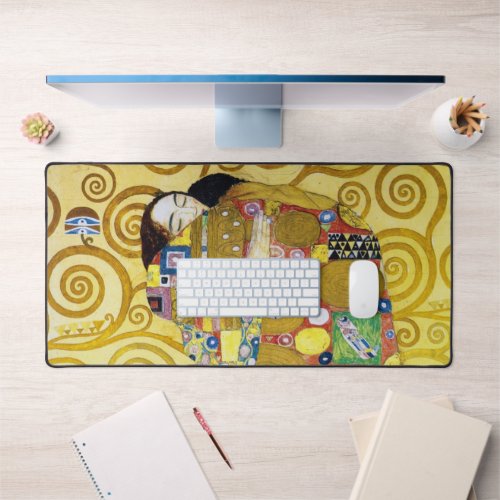 The Tree of Life detail Klimt Desk Mat