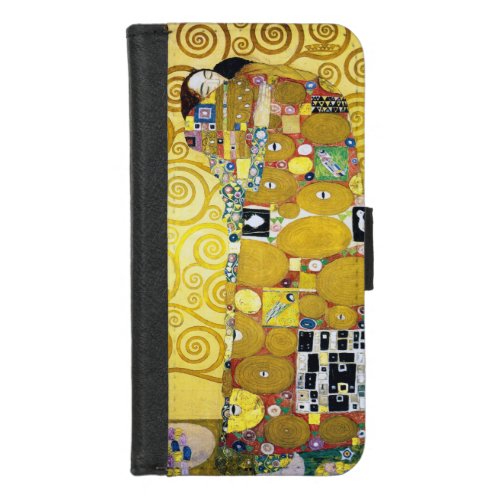 The Tree of Life detail Klimt iPhone 87 Wallet Case