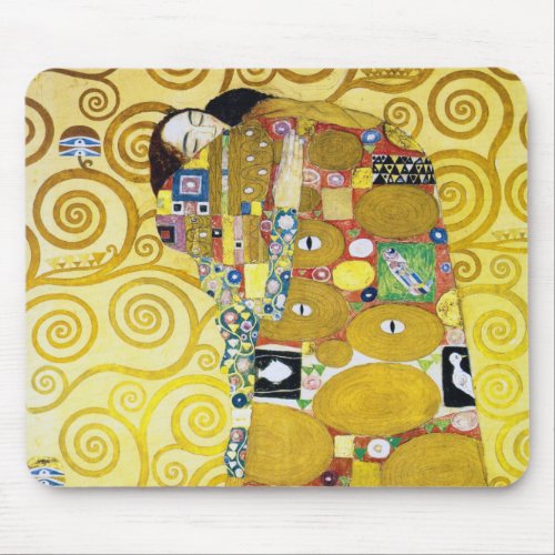 The Tree of Life detail Klimt Mouse Pad