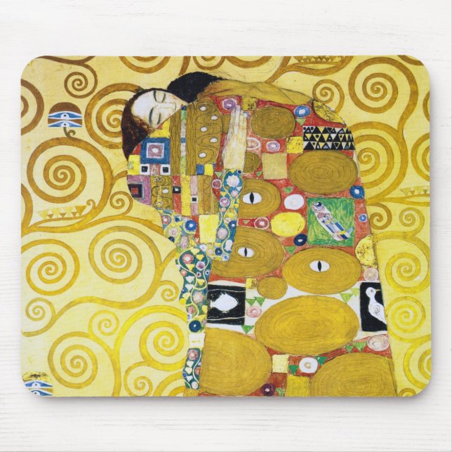 The Tree of Life (detail), Klimt Mouse Pad (Front)