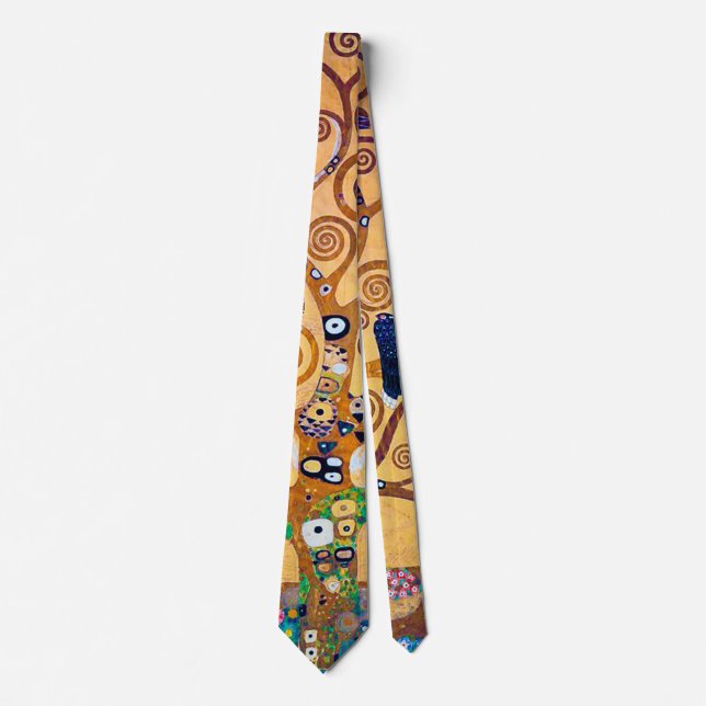 The Tree of Life (detail), Klimt Neck Tie (Front)