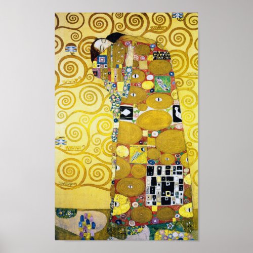 The Tree of Life detail Klimt Poster