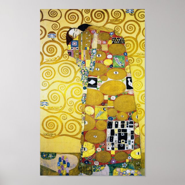 The Tree of Life (detail), Klimt Poster (Front)