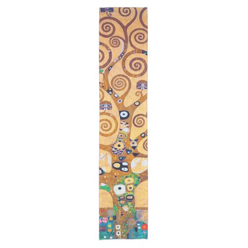 The Tree of Life detail Klimt Short Table Runner