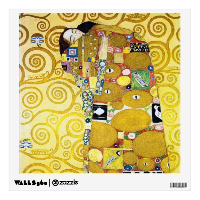 The Tree of Life (detail), Klimt Wall Decal (Front)