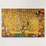 The Tree of Life, Gustav Klimt Jigsaw Puzzle<br><div class="desc">Gustav Klimt (July 14, 1862 – February 6, 1918) was an Austrian symbolist painter and one of the most prominent members of the Vienna Secession movement. Klimt is noted for his paintings, murals, sketches, and other objets d'art. In addition to his figurative works, which include allegories and portraits, he painted...</div>