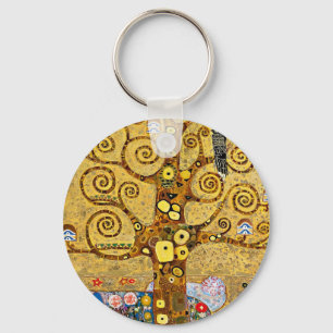 “ The Tree of Life ” , Gustav Klimt Keychain