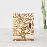 The Tree of Life Gustav Klimt Note Card