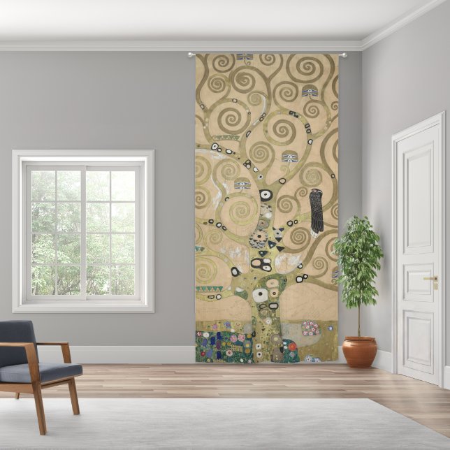 The Tree of Life, Gustav Klimt OIl Painting  Blackout Curtains (Wide)