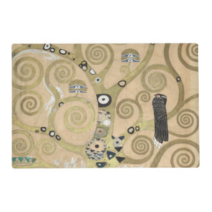 The Tree of Life, Gustav Klimt OIl Painting  Placemat