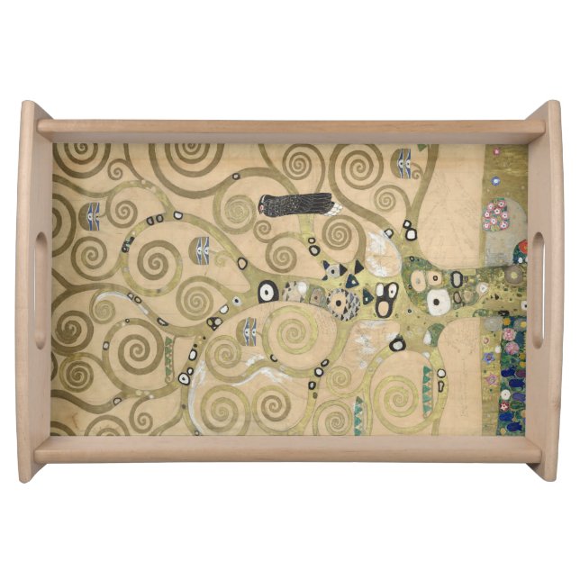 The Tree of Life, Gustav Klimt OIl Painting  Serving Tray (Front)