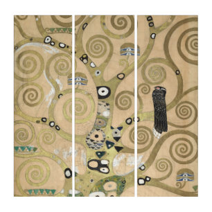 The Tree of Life, Gustav Klimt OIl Painting  Triptych