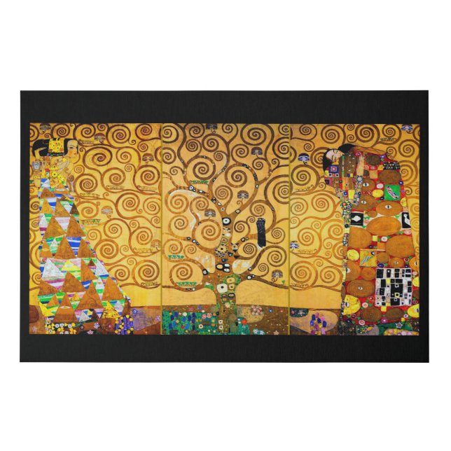 The Tree of Life, Klimt Faux Canvas Print (Front)