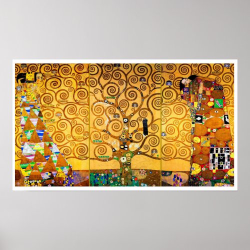 The Tree of Life Klimt Poster