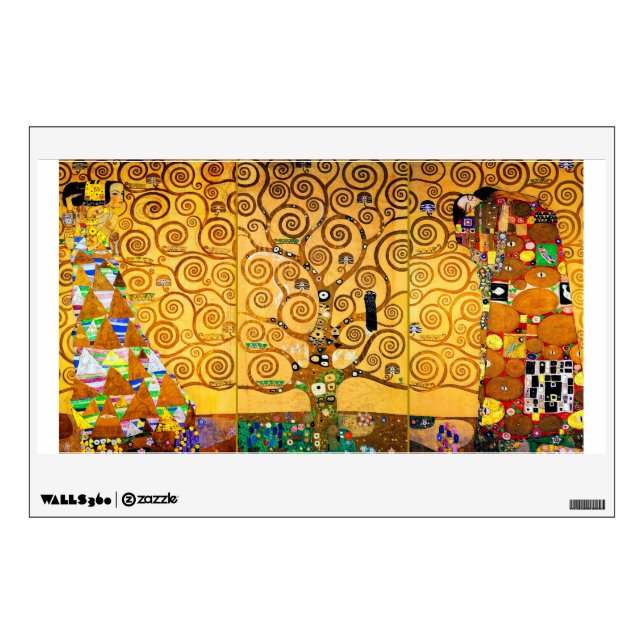The Tree of Life, Klimt Wall Decal (Front)