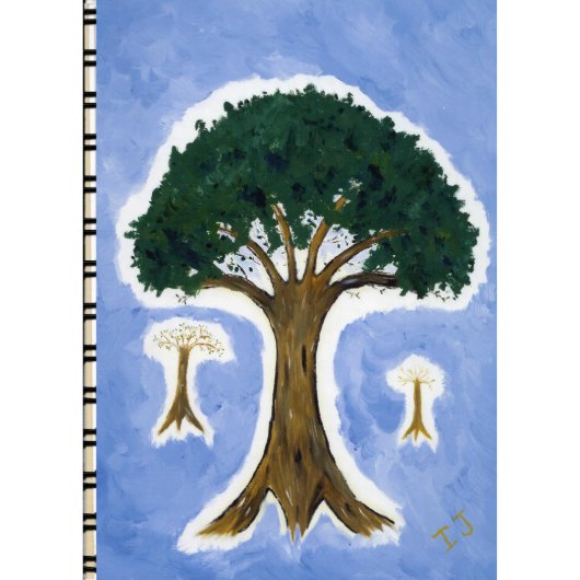 The Tree of Life~ Personalized Notebook Journal (Front)