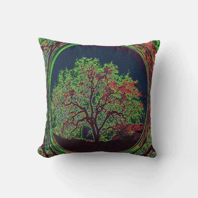 The Tree of Life.... Throw Pillow (Front)