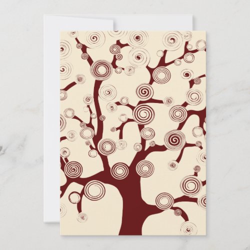 The Tree of Life Wedding Invitation