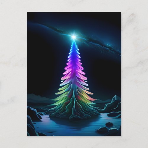 The Tree Of Light Holiday Postcard