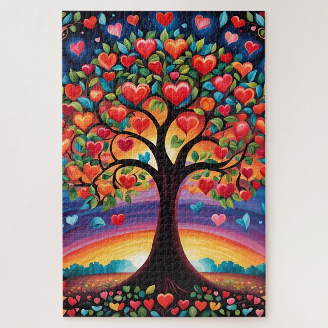 The Tree of Love Jigsaw Puzzle (Vertical)