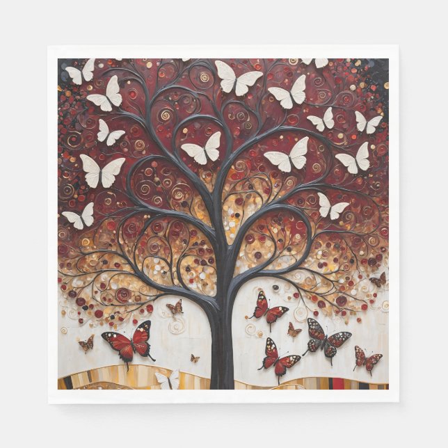 The Tree of Metamorphosis Napkins (Front)