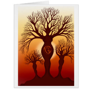 The tree of motherhood cards