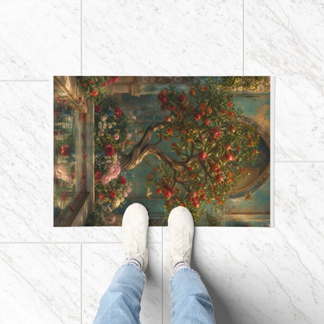 The Tree of Ruby Secrets Doormat (Indoor)
