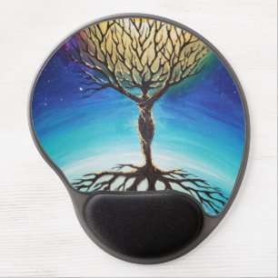 The tree of the ego gel mouse pad