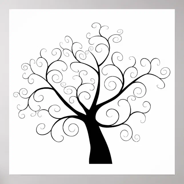 Tree Mini Poster The Tree Poster | Zazzle