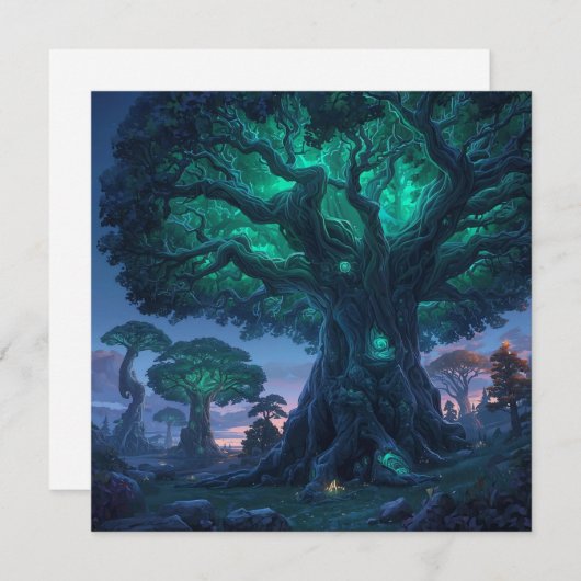 The Tree that holds magic (Front/Back)