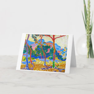 The Trees Andre Derain Card